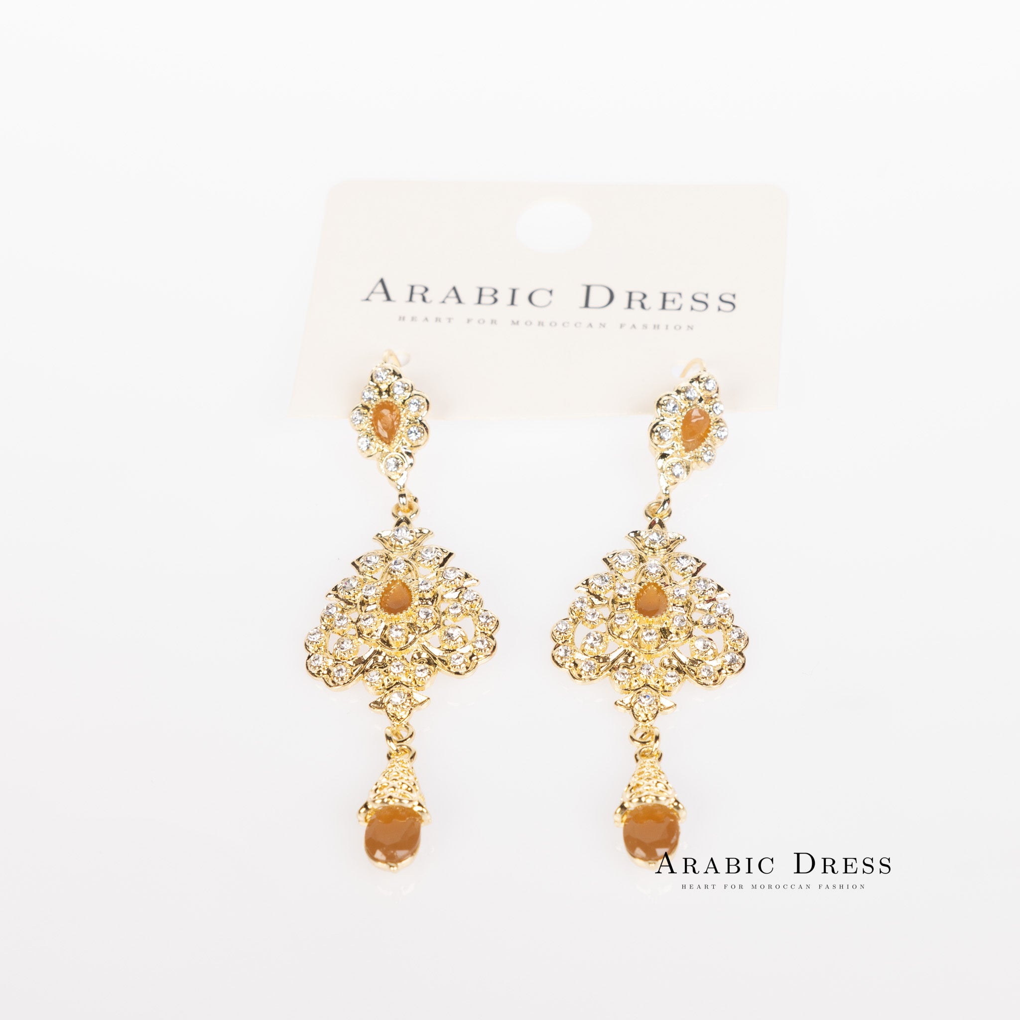 Brown Jiwon Earrings