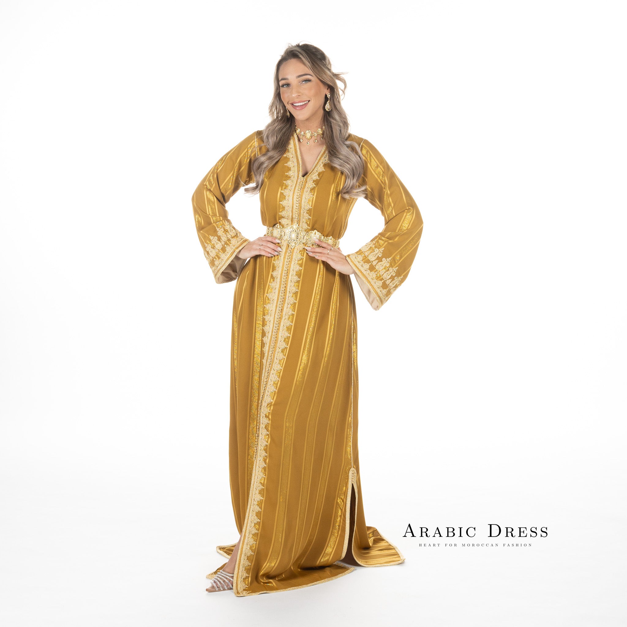 Caftan Hidaya Darkolive Green