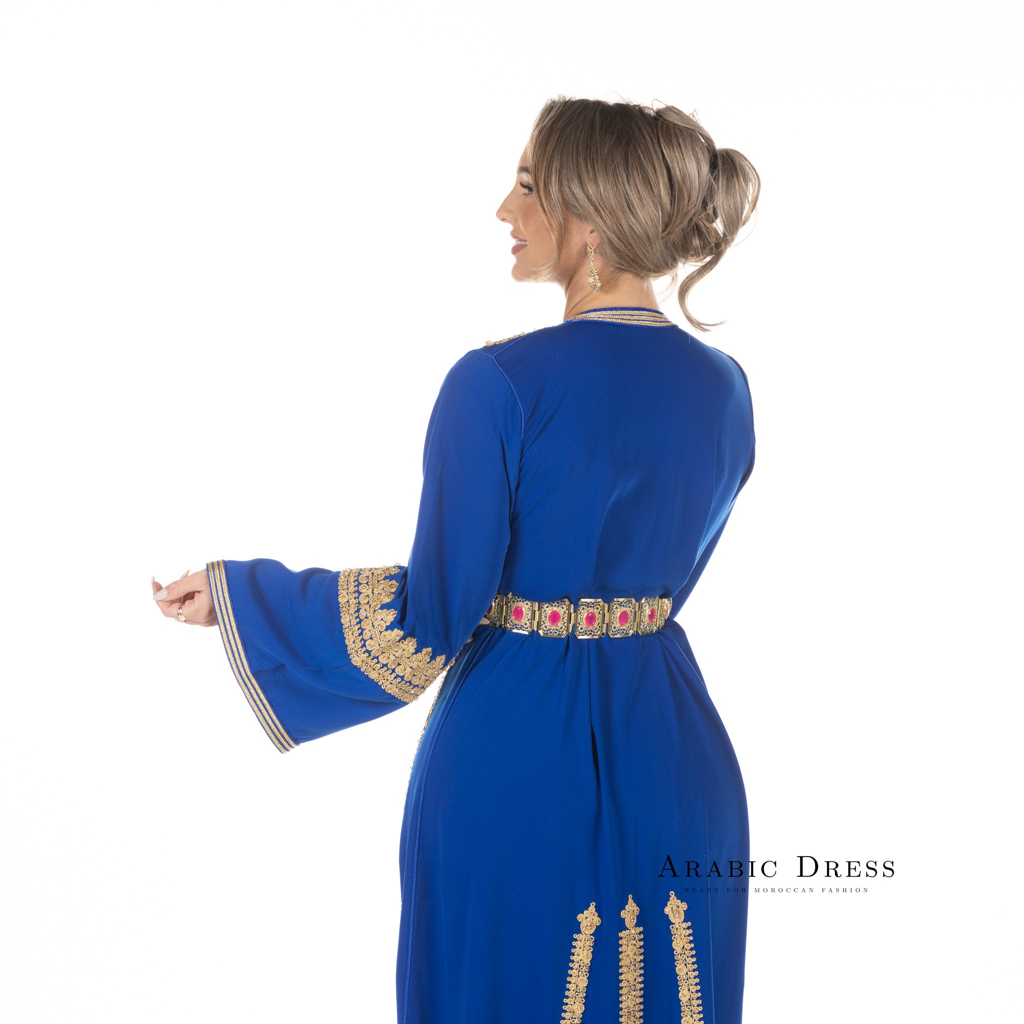 Caftan Manar  Royalblue