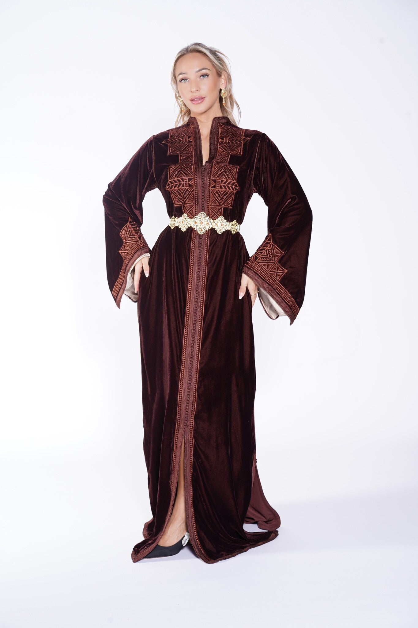 Caftan Naira Brown