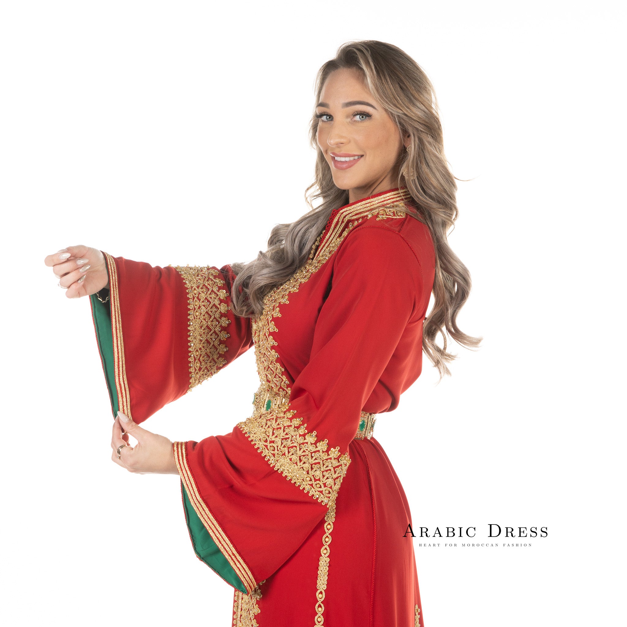 Caftan Dounia Red