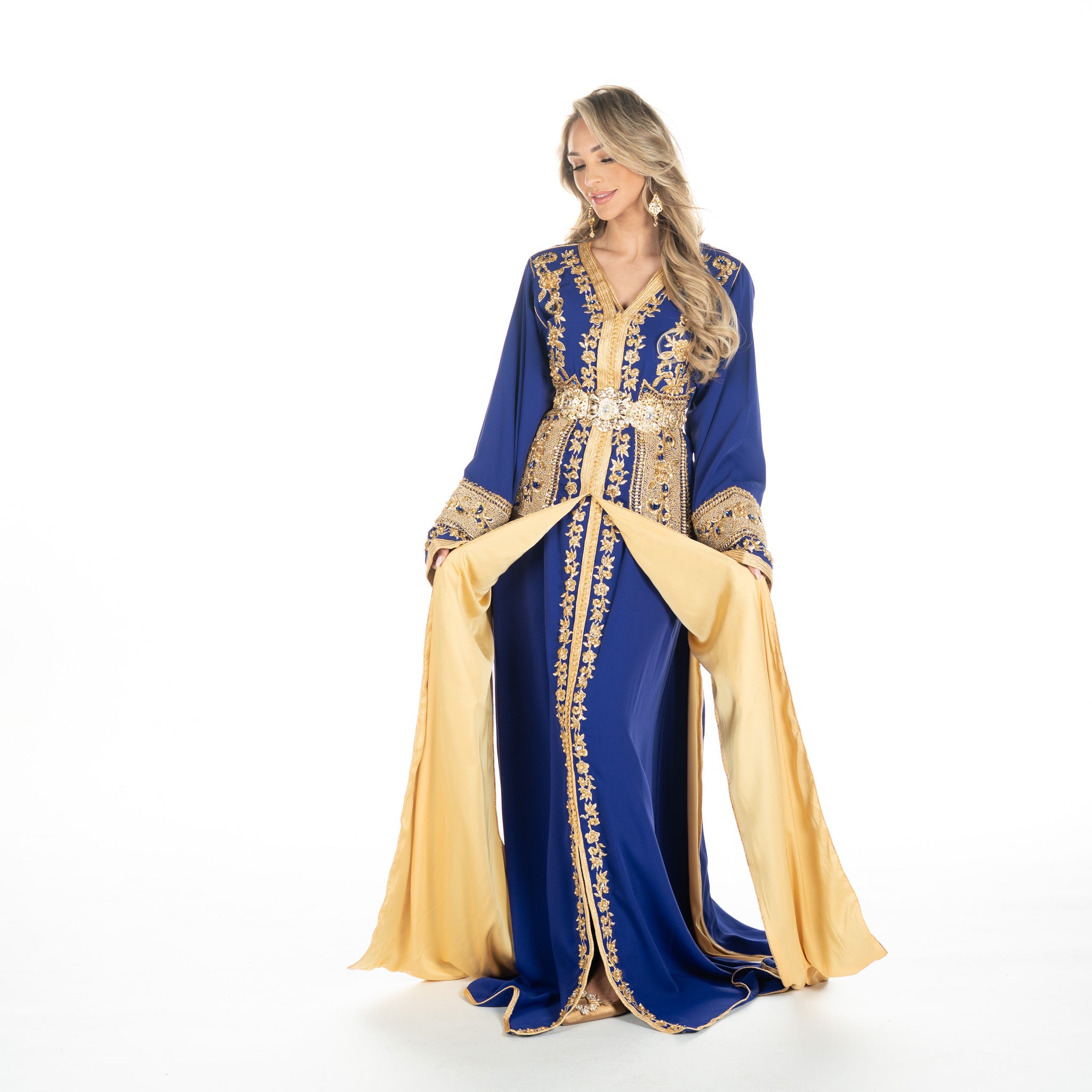 Exclusieve Caftan Levi Royal Blue